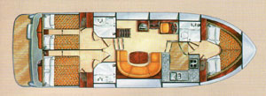 Europa 600 Floor plan