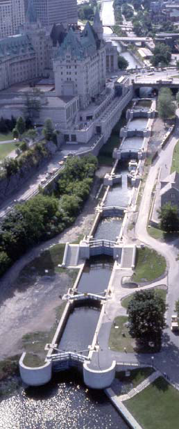 The lock staircase