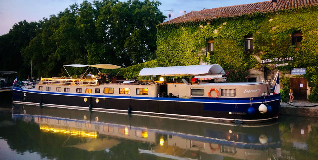 The Esperance on the Canal du Midi 