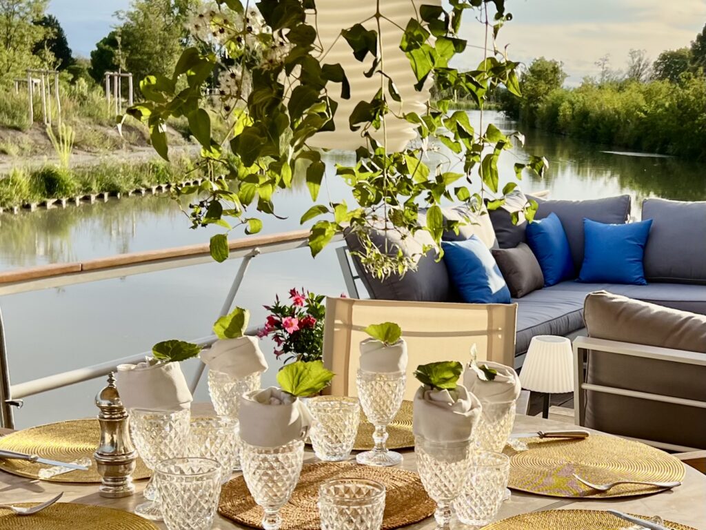 Outside dining