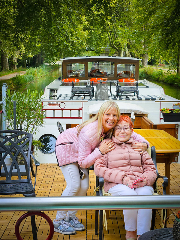 Ladies on their cruise