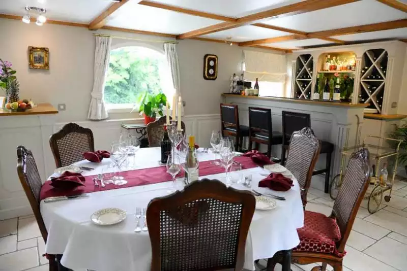 Interior dining area