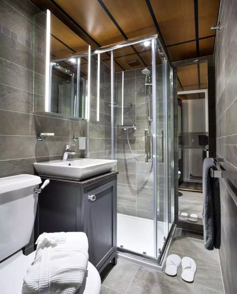 Bathroom with shower