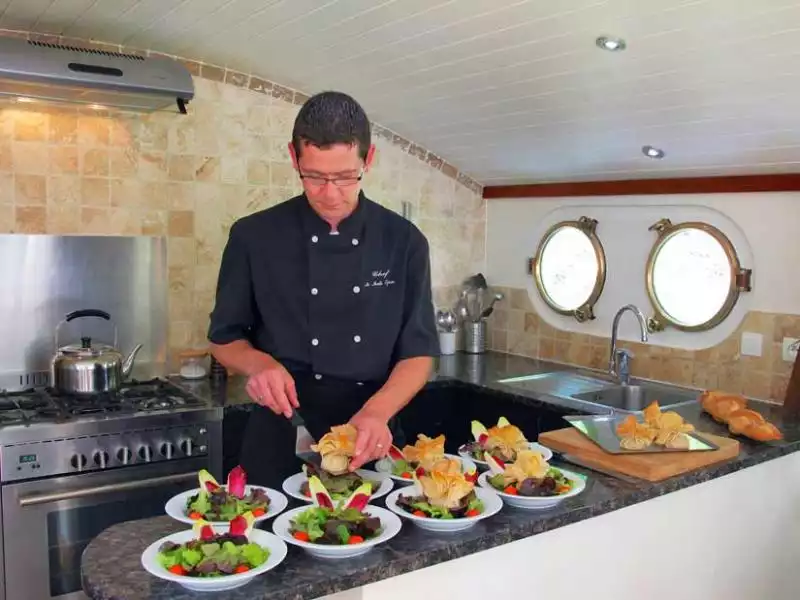 You chef will prepare quality and healthy dishes