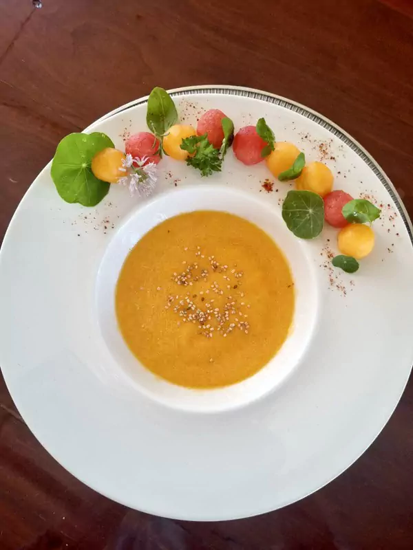 Fresh local ingredients
