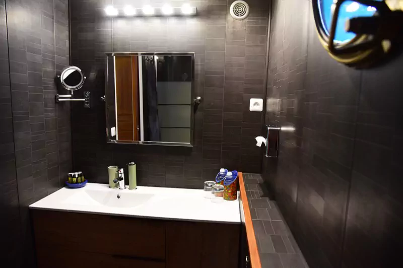 Bathroom 2 on the Magnolia barge