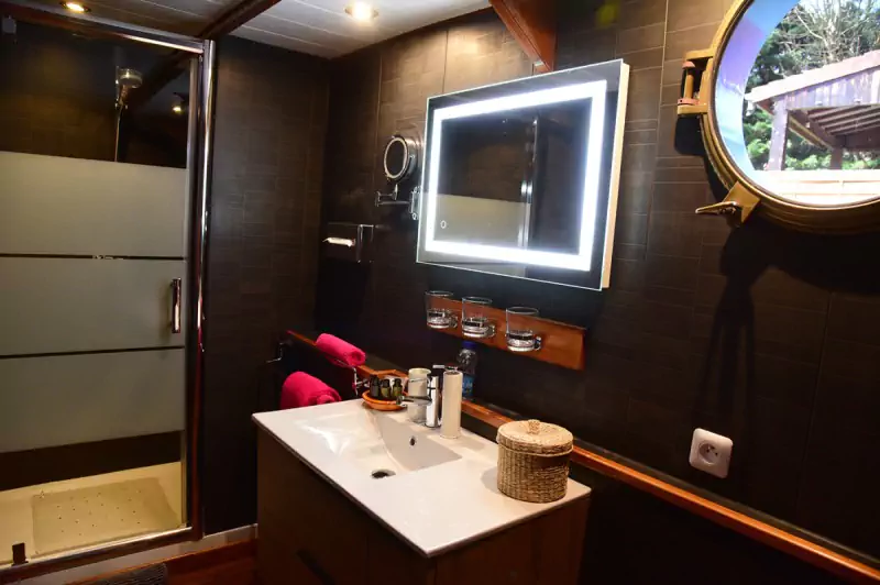 Bathroom 4 on the Magnolia barge