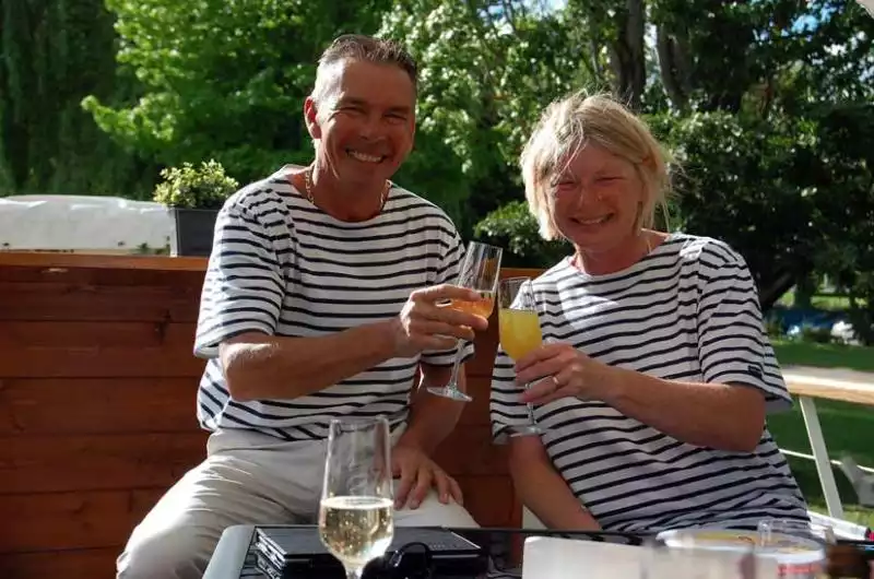 Nicolas and Magali Rancelot, Magnolia barge owners