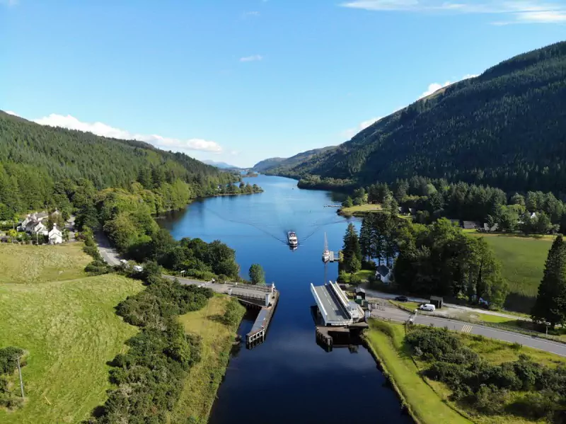 Cruising on the lochs in Scotland