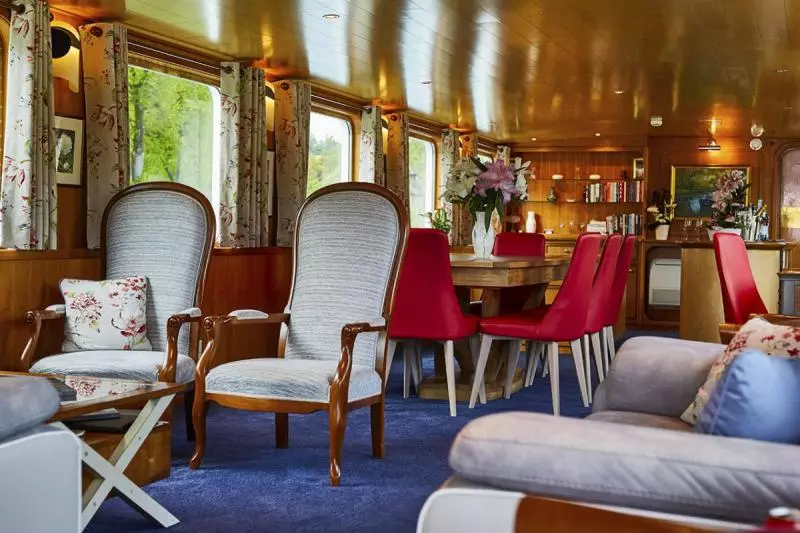 Barge interior