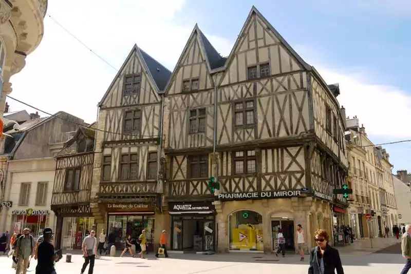 Historical Dijon streets
