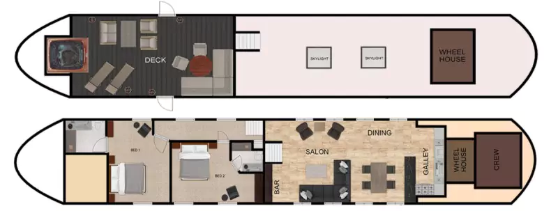 Rendez-Vous deck plan