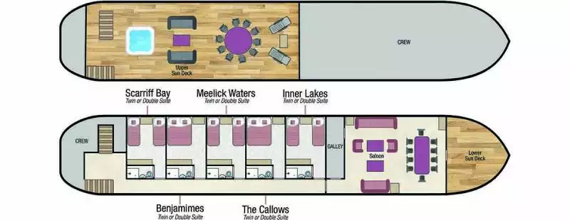 Shannon Princess deck plan