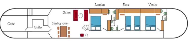Elegance deck plan