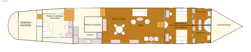Maïtena deck plan