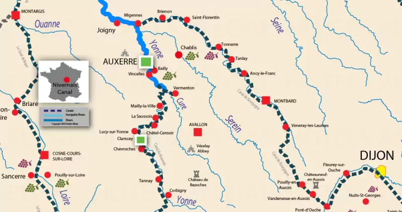 Classic Cruise cruise map
