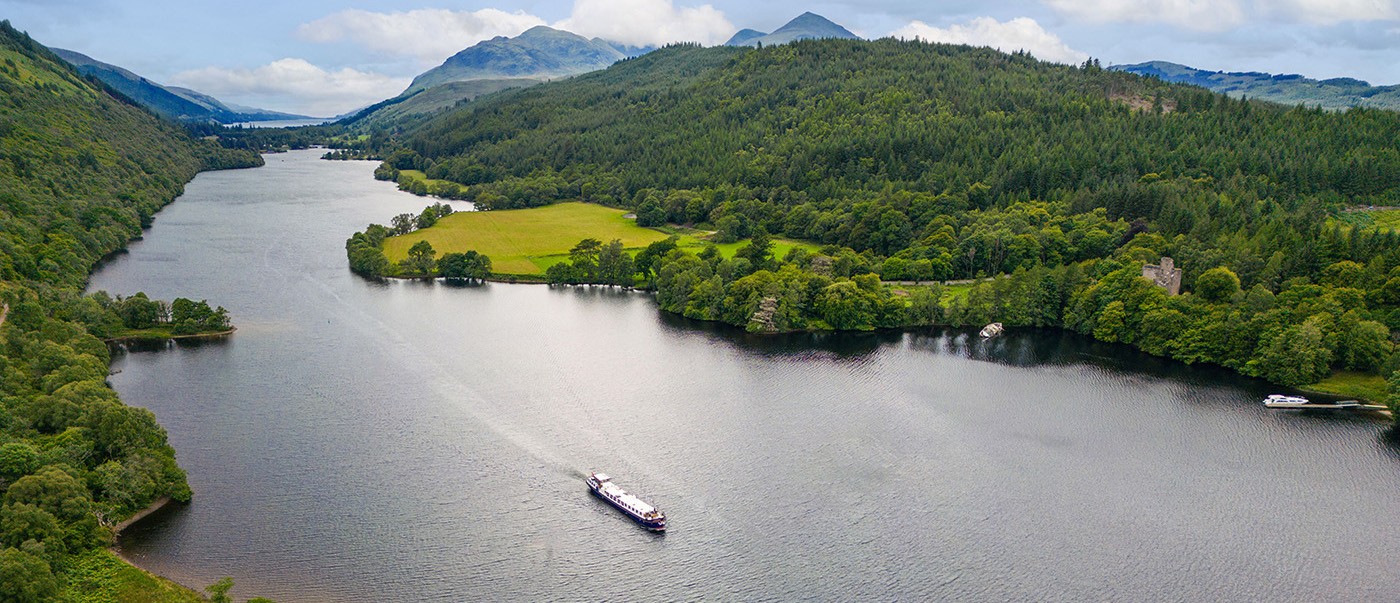 Le Boat cruise routes for Caledonian Canal