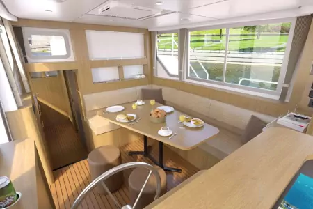 Inside space on board the Neo